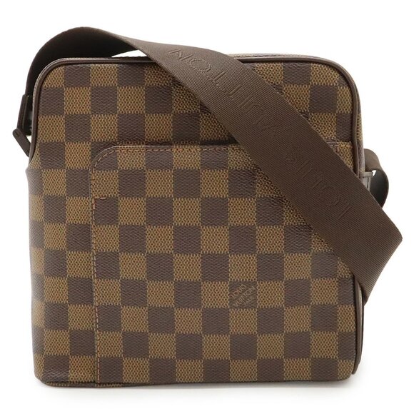 LOUIS VUITTON Brown Damier Pochette Shoulder Bag - Picture 1 of 8